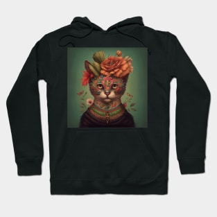 Cat like Frida Hoodie